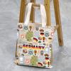 VAMSII Germany Souvenir Gift Germany Travel Tote Bag German Lover Gift Germany Travel Gift Germany Trip Vacation Gift (Germany Tote) view 3
