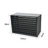 Cover for Outdoor Air Conditioner Fence Screen, Air Conditioning Covers, Trash Enclosure, Aluminum Air Conditioning Cover, Privacy Fence, Flower Rack Shutters view 2