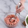 DJFKDYHPE Fruit scooper Ice Cream Scoop Stainless Steel Meatball Maker Ice Cream Scoop Easy to Use Ice Cream Baller Tool Scoops view 2