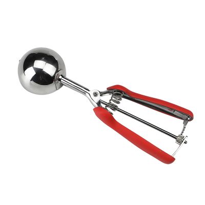 DJFKDYHPE Scooper Ice Cream Scoop Ice Cream Scoop Ice Cream Ball Scooper Fruit Scoop Silicone for Kitchen Scoops(S)