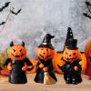 cheshjulv Halloween Pumpkin Figurines, Set of 3, Resin Tabletop Decor, 2.9 x 1.1 in,Halloween Decorations,Halloween Decorations Indoor view 4