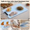 YIDOO Premium Electric Warming Tray for Food - 5 Temp & 4H Timer, Anti-Scald Silicone Portable Food warmer Mat, Safety Lock, Roll-Up Design - Food Warming Mats for Countertop & Buffet Party Gathering view 3