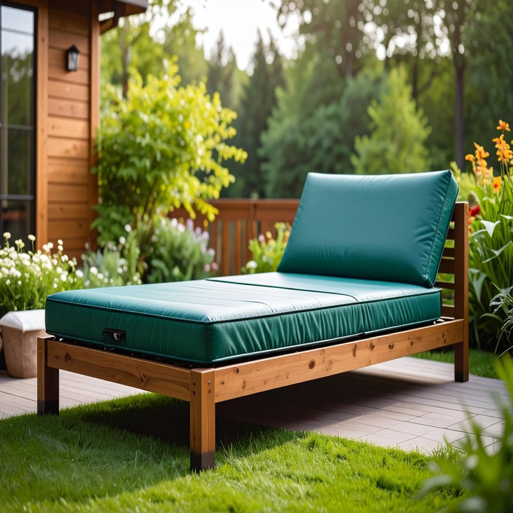 Mielmoon Cooling Gel Waterproof Foam Mattress Premium Medium Firm Plush,Vinyl noisless, Easy to Clean Made in USA Comfortable for Outdoors-Indoors (4 Inch, King (U.S. Standard))