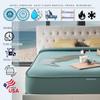 Mielmoon Cooling Gel Waterproof Foam Mattress Premium Medium Firm Plush,Vinyl noisless, Easy to Clean Made in USA Comfortable for Outdoors-Indoors (4 Inch, King (U.S. Standard)) view 2
