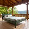 Mielmoon Cooling Gel Waterproof Foam Mattress Premium Medium Firm Plush,Vinyl noisless, Easy to Clean Made in USA Comfortable for Outdoors-Indoors (4 Inch, King (U.S. Standard)) view 3