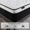 CHEVNI King Mattress,10 Inch Euro Top Kingsize Mattress in a Box,Memory Foam Hybrid Mattress with Individually Pocket Springs,Medium Firm,Strong Edge Support,CertiPUR-US (10 Inch, King) view 3