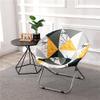 ZYANLING Round Saucer Chair Cover, Stretch Dining Chair Covers Garden Chair Cover Removable Spandex Chair Slipcovers Furniture Protector for Living Room (Triangle) view 1