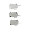 KW3A Microwave Oven Door Switch 16A 125/250V Door Interloc (2 Pack Normally Open & 1 Normally CloseMicrowave Oven Door Switch Replacement Part view 1