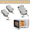 KW3A Microwave Oven Door Switch 16A 125/250V Door Interloc (2 Pack Normally Open & 1 Normally CloseMicrowave Oven Door Switch Replacement Part view 4
