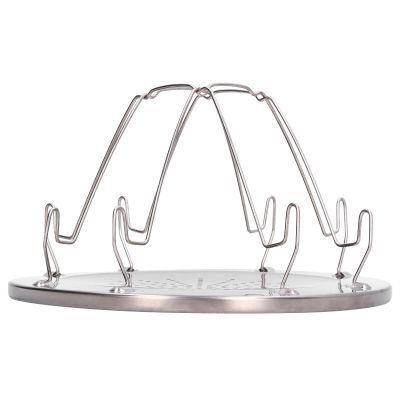 Folding Camp Toaster, 4 Stainless Steel Camping Toaster Rack for Gas Stove, 8.7x4.9inch