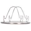 Folding Camp Toaster, 4 Stainless Steel Camping Toaster Rack for Gas Stove, 8.7x4.9inch view 1