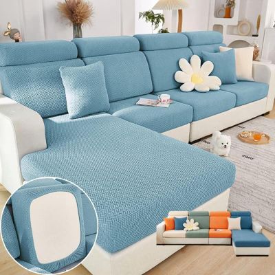 Moyibai Soothing Home Sofa Covers,Magic Sofa Covers,Wear-Resistant Universal Sofa Cover, Stretch Couch Cushion Slipcovers Replacement, Anti-Slip L Shape Sofa Covers, Chaise Lounge Sofa Slipcover