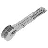 Adjustable Dough Divider & Pizza Cutter Wheel - Foldable Stainless Steel Pastry Roller with Non-Slip Handle for Baking, Cookies, Pie Crusts | Durable Kitchen Tool for Smooth Dough Cutting view 4
