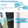 Clothesline, Non-Slip Clothesline, Camping Accessories, Outdoor Clothesline for Garden, Travel, Holiday, Caravan or Caravan view 2