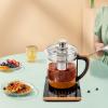 1.8L Glass Electric Kettles, Smart Touch Screen Stainless Steel Glass Boiler Hot Water with Tea Infuse, Tea Maker with 18 Smart Menu, with Steamed Egg Rack view 3