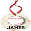 BeNiralu Baseball Ornament with Name 2024 - Personalized Baseball Ornaments for Christmas Tree 2024 - Fast & Free Customization - Sports Christmas Ornaments Gifts view 1