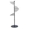 Crafts Ribbon Holder Organizer Rack Scarf Rack - Metal Freestanding Scarf Organizer, Standing Spiral Scarf Rack Sheets Belt Suit Pants Hanging Rack, Clothing Store Silk Scarf Shawl Display Stand Ties view 1