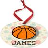 BeNiralu Basketball Ornament with Name 2024 - Personalized Basketball Ornaments for Christmas Tree 2024 - Fast & Free Customization - Sports Christmas Ornaments Gifts view 1