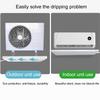 ISOFORMA Condensate Drain Pan Plastic Drip Tray, AC Drip Pan with Drain, Universal Window Air Conditioner Drain Kit, for Indoor/Outdoor Split Air Conditioner Heat Pump Systems(1-2p,Hose 400cm) view 3