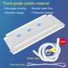 ISOFORMA Condensate Drain Pan Plastic Drip Tray, AC Drip Pan with Drain, Universal Window Air Conditioner Drain Kit, for Indoor/Outdoor Split Air Conditioner Heat Pump Systems(1-2p,Hose 400cm) view 4