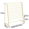 Crafts Ribbon Holder Organizer Rack Floor Standing Scarves Silk Rack - Scarf Display Stand, Floor Standing Metal Blanket Rack, Clothing Display Racks For Retail Stores, Commercial Garment Rack Pants H view 2
