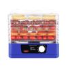 HomeLoft Basics Fruit Dehydrator Machine With 5-Trays, Adjustable Time Un Freeze Dryer Machine For Candy & Snacks, Beef Chicken Fish Mushroom Vegetables(Blue) view 2