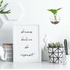 PATIKIL Wall Hanging Glass Terrarium Planters 5x5inch, 6 Pack Oblate Wall-Mounted Plant Propagation Station Container Flower Vases for Hydroponic Office Home Decor Indoor, Transparent view 4