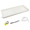 ISOFORMA Condensate Drain Pan Plastic Drip Tray, AC Drip Pan with Drain, Universal Window Air Conditioner Drain Kit, for Indoor/Outdoor Split Air Conditioner Heat Pump Systems(1-2p,Hose 300cm) view 1