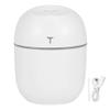 USB Powered Mini Air Humidifier Quiet Large Capacity Portable for Home Office Car White view 1