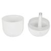 USB Powered Mini Air Humidifier Quiet Large Capacity Portable for Home Office Car White view 3