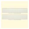 19.7 Inch Sink Splash Guard, Kitchen Sink Drain Mat, Foldable Rim Sink Mat, Sink Splash Guard, Faucet Handle Drip Collection Tray Mat, Drip Splash Countertop 2Pcs(Beige) view 1