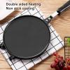 6.8 Inch Egg Roll Press Pan, Stick Proof Eggs Roll Maker Pancake Griddle, Aluminum Stove Top Tortilla Press Pan with Handle, Stove Top Pan for Kitchen (Glossy Style) view 3