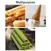 6.8 Inch Egg Roll Press Pan, Stick Proof Eggs Roll Maker Pancake Griddle, Aluminum Stove Top Tortilla Press Pan with Handle, Stove Top Pan for Kitchen (Glossy Style) view 4