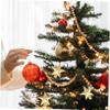 NOLITOY 20pcs Christmas Star Tree Topper Tree Star Ornament for Holiday Decor Eye-catching Xmas Decoration for Parties Beautiful Christmas Decorations view 4