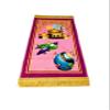 Rolezyum Kids Islamic Prayer Rug, Pink, 90cm x 42cm, Cartoon, Modern, Washable, Non Slip, Machine Wash, Prayer Rug view 3