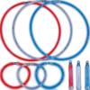 Fun Express 75Pc Patriotic Value Glow | Patriotic Decoration for 4th of July, Memorial Day & USA Events view 1