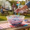 Fun Express 75Pc Patriotic Value Glow | Patriotic Decoration for 4th of July, Memorial Day & USA Events view 4