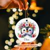 2026 Penguin Ornament, Customized Penguin Christmas Ornament, Personalized Penguins Lover Ornaments Gift with Name, Penguins Peeking Ornaments Present for Men Women Wife Husband Her Him view 2
