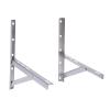 WPORDE Wall Mount Bracket for Air Conditioner, Stainless Steel Outdoor Wall Mounting Stand, Ductless Mini Split Bracket up to 440 lbs for Air Conditioner Heat Pump Systems HVAC, Compressor view 4