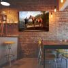 Napoleon Tony Soprano with Pie-o-my Horse Posters Modern Aesthetic Canvas Wall Art Home Interior HD Decorative Painting Holiday Gift (2030inch-Framed) view 4