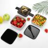 Adult Lunch Box Cute Weasel Printed Bento Box Portable Lunch Box with Spoon And Handle Bento Boxes for Workand Picnics view 3