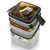 Adult Lunch Box Cute Weasel Printed Bento Box Portable Lunch Box with Spoon And Handle Bento Boxes for Workand Picnics view 4