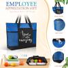 Clysee 20 Pcs Employee Appreciation Gifts Bulk Thank You Tote Bags for Women Mother's Day Nurses Teacher Gifts (Neutral) view 3