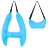 Plush Car Travel Pillow with Headrest Kids Adults Neck Pillows for Head and Body Support Soft Car Sleeping Seat Belt Pillows Breathable Cars Aircraft Seatbelt Pillow Cushion for Long Journey Travel view 3