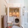 Laundry Baskets Xmas Red Truck Christmas Tree Winter Snow,Collapsible Laundry Hamper Dirty Clothes Basket with Handle,Storage Bag for Bathroom/Bedrooom Farmhouse Buffalo Plaid view 3