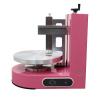 BEILOCKERY 110V Electric Cake Decorating Machine, 4-12 inches Cake Cream Spreading Coating Machine, Professional Cake Icing Machine with 304 Stainless Steel Spatula, Pink view 4