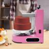 Cake Decorating Coating Machine Automatic Cake Cream Spreading Coating Filling Machine 4-12 In Round Birthday Cake Cream Smoother Bread Cream Spreading Machine (Pink) view 2