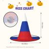 Juandeng Russian Flag Halloween Witch Hats Witch Costume Accessory Halloween Party Decorations For Adults view 3