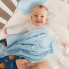 Duckbe Personalized Baby Blanket for Boys and Girls, Custom Infant Throw Blanket with Double Layer Dotted Backing, Soft & Cozy 30"X40" Kids Blankets, Basketball Navy view 4
