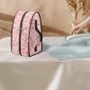 Rchsmod Pig Heart Print Steam Iron Storage Case Travel Iron Case with Handle Steamer Organizer Iron Holder with Zipper Closure Iron Accessories, Case Only view 3